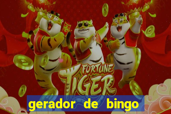 gerador de bingo de palavras